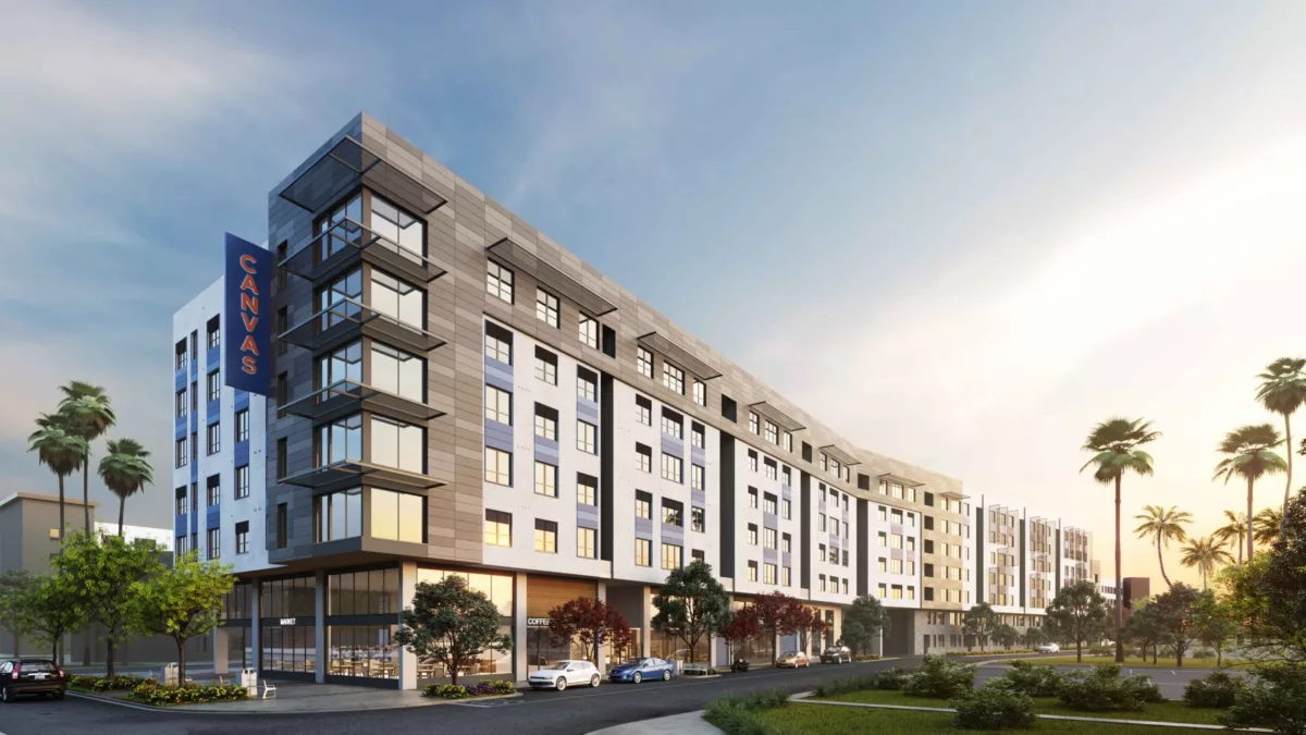 Exterior view of Canvas